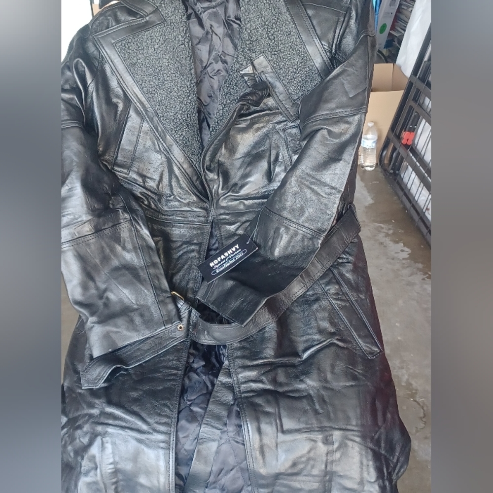 2049 Ryan Gosling Blade Runner Detective Officer Long Leather Coat